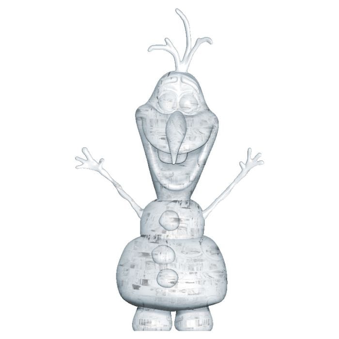 University Games Puzzles > 3D Puzzles BePuzzled: 3d Crystal Puzzle - Olaf (Frozen) 023332310678 UNV31067M