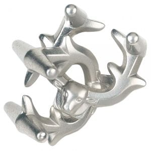 University Games Puzzles > Hand Puzzles Puzzle: Hanayama: Elk Level 6 023332308620 UNV30862