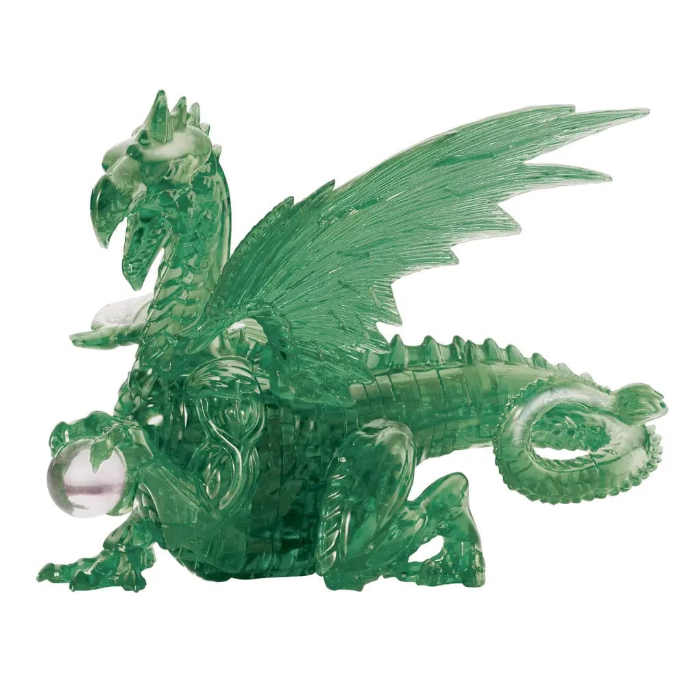 University Games Puzzles > Hand Puzzles UNIVERSITY GAMES: ORIGINAL 3D CRYSTAL PUZZLE - GREEN DRAGON 023332310999 31099