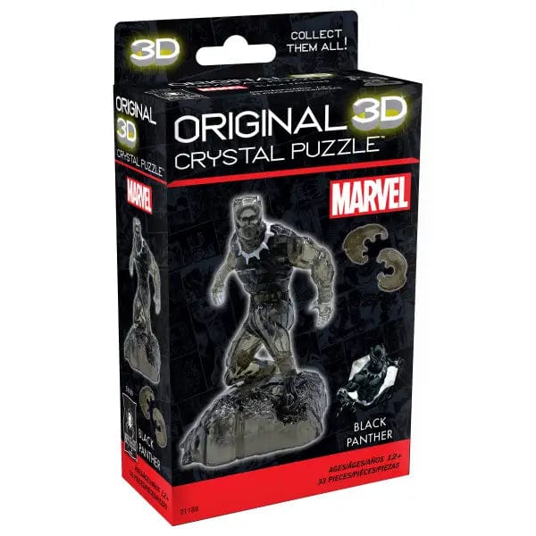 University Games Puzzles > Hand Puzzles UNIVERSITY GAMES: ORIGINAL 3D CRYSTAL PUZZLE - MARVELS BLACK PANTHER 023332311897 31189