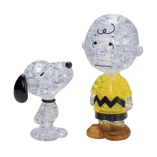 University Games Puzzles > Hand Puzzles UNIVERSITY GAMES: ORIGINAL 3D CRYSTAL PUZZLE - PEANUTS - SNOOPY AND CHARLIE BROWN 023332310623 31062