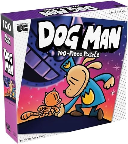 University Games Puzzles > Jigsaw Puzzles Dog Man: Puzzle #2 (100 piece) 023332338528 UNI 33849