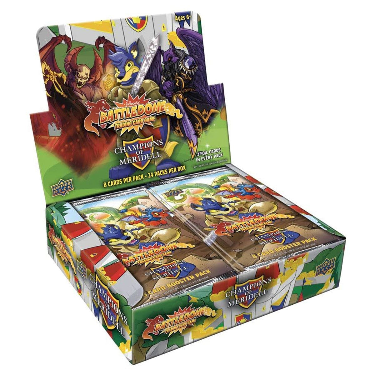 Upper Deck Entertainment Trading Card Games Neopets Battledome: Champions of Meridell: Booster Display 053334302647 UPR30264