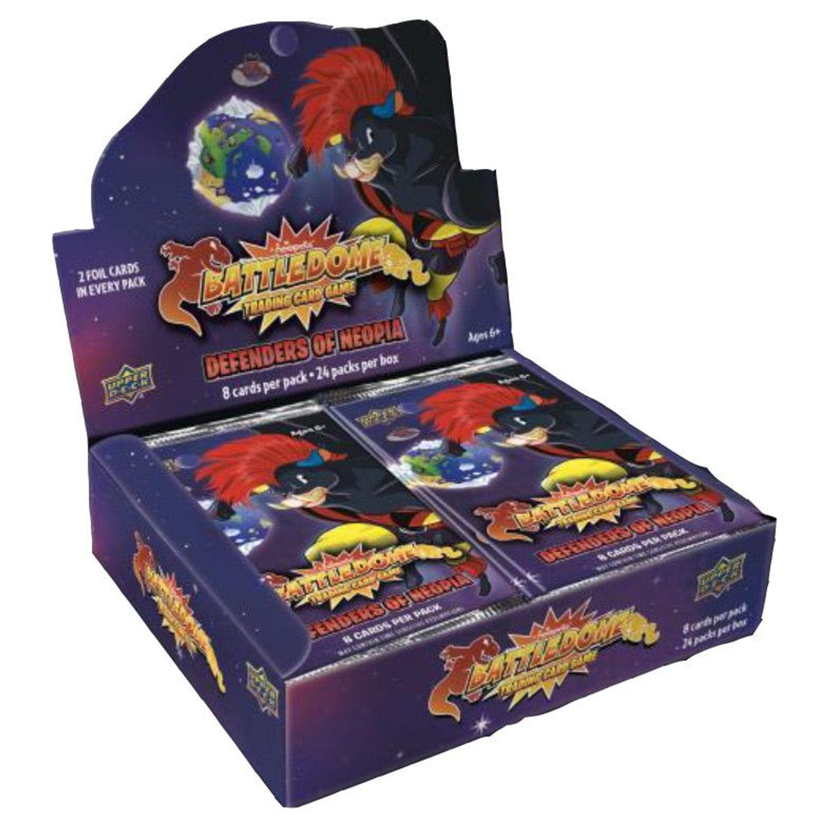 Upper Deck Entertainment Trading Card Games Neopets Battledome: Defenders of Neopia: Booster Display 053334542272 UPR54227