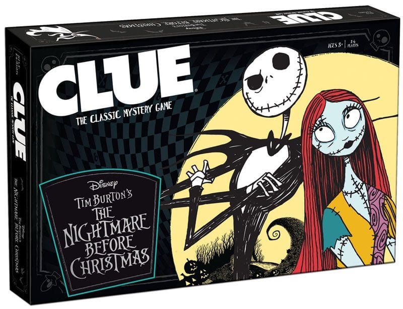 USAopoly Board Games Clue: The Nightmare Before Christmas 700304154521 USO CL004261