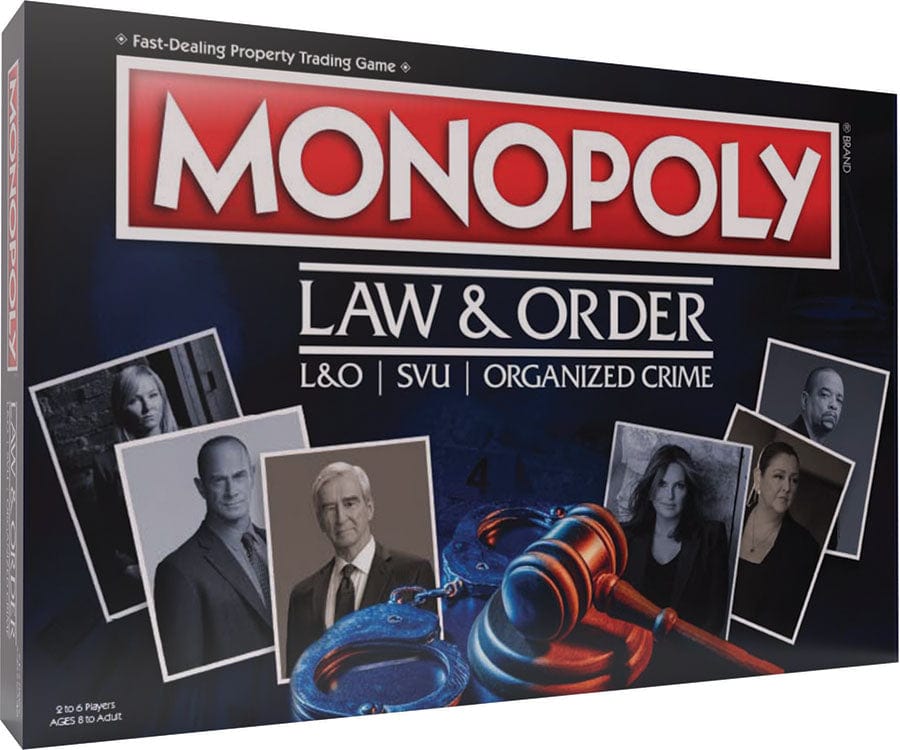 USAopoly Board Games > Large Box Games Monopoly: Law & Order 700304157058