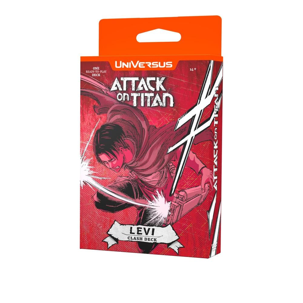 UVS Games Trading Card Games Attack on Titan: Battle for Humanity Clash Deck: Levi (AOT1) 810155270759 UA-BJP2800350