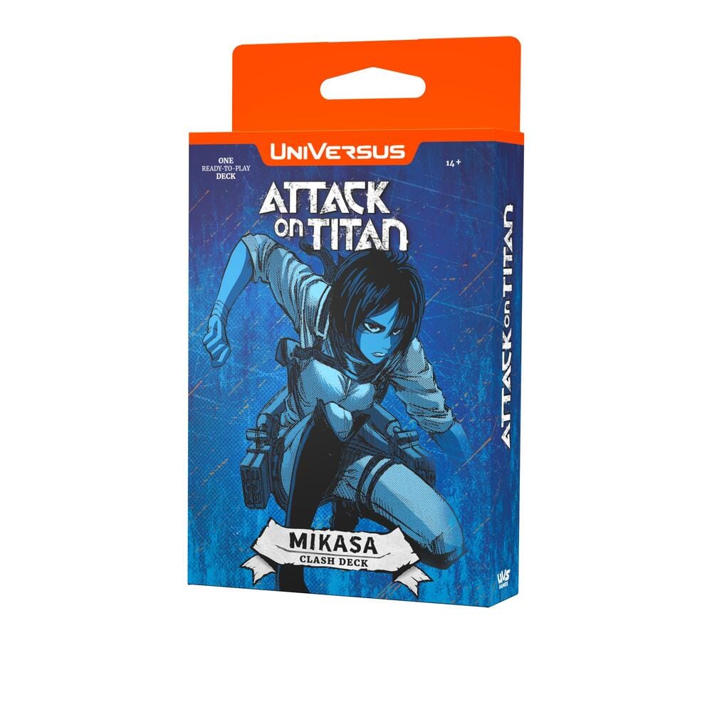UVS Games Trading Card Games Attack on Titan: Battle for Humanity Clash Deck: Mikasa 810155270766 UA-BJP2800350-1