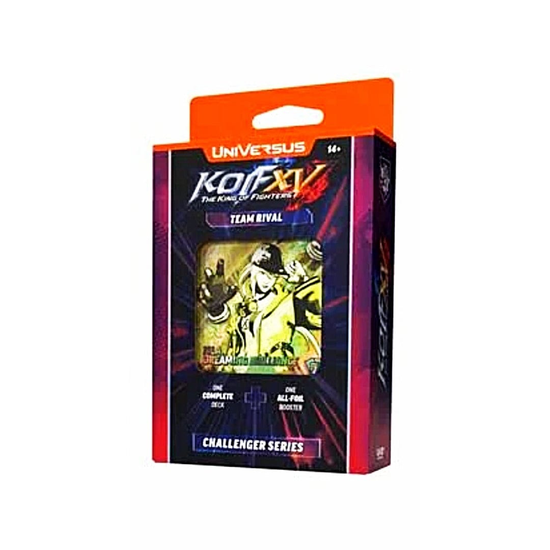 UVS Games Trading Card Games Team Rival UNIVERSUS CCG: CHALLENGER SERIES: THE KING OF FIGHTERS XV 810155272548 UVSKF03AD-R