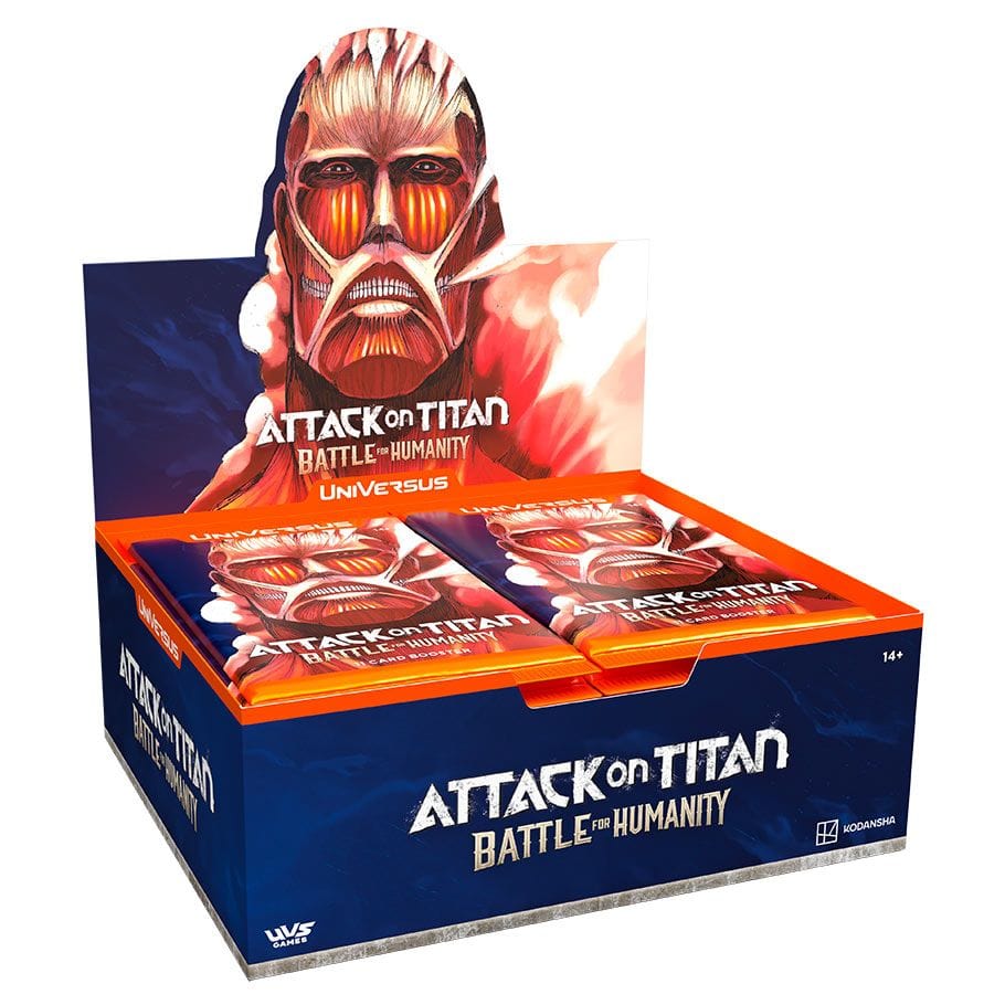 UVS Games Trading Card Games UniVersus: Attack on Titan: Battle for Humanity: Booster Display 810155270308 UVSAOT01BD