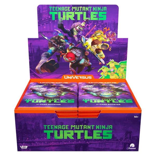 UVS Games Trading Card Games UniVersus: Booster Display - Teenage Mutant Ninja Turtles 810155272425 UVSTMNT01BD