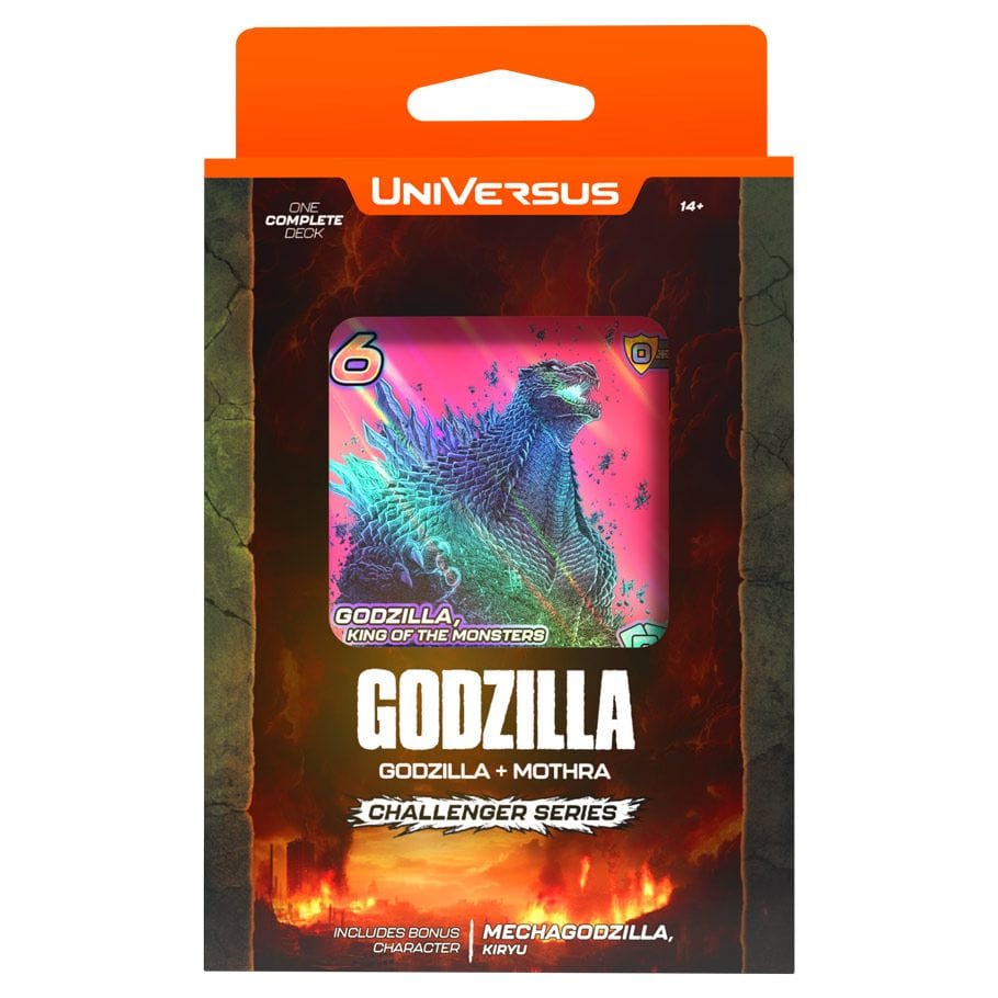 UVS Games Trading Card Games UniVersus: Challenger Series: Godzilla + Mothra 810155270179 UVSCHA03AD