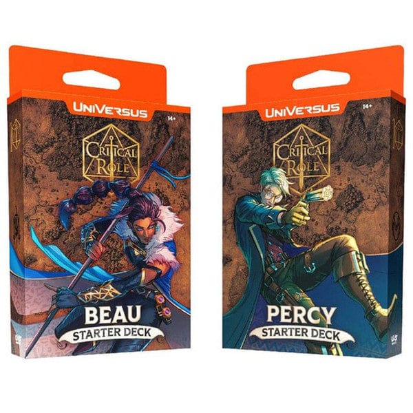 heroes of exandria booster box Critical Role: Heroes of Exandria Percy Starter Deck