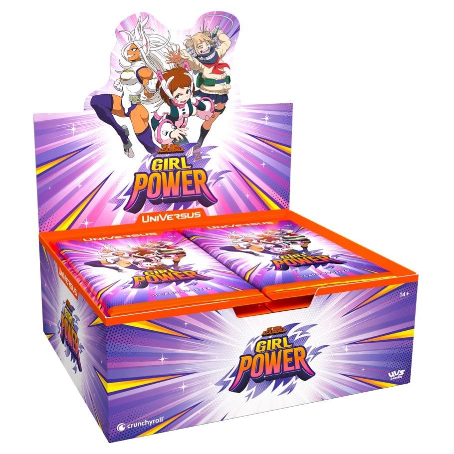 UVS Games Trading Card Games UniVersus: My Hero Academia - Girl Power Booster Pack 810155270001 UVSMHA07BD