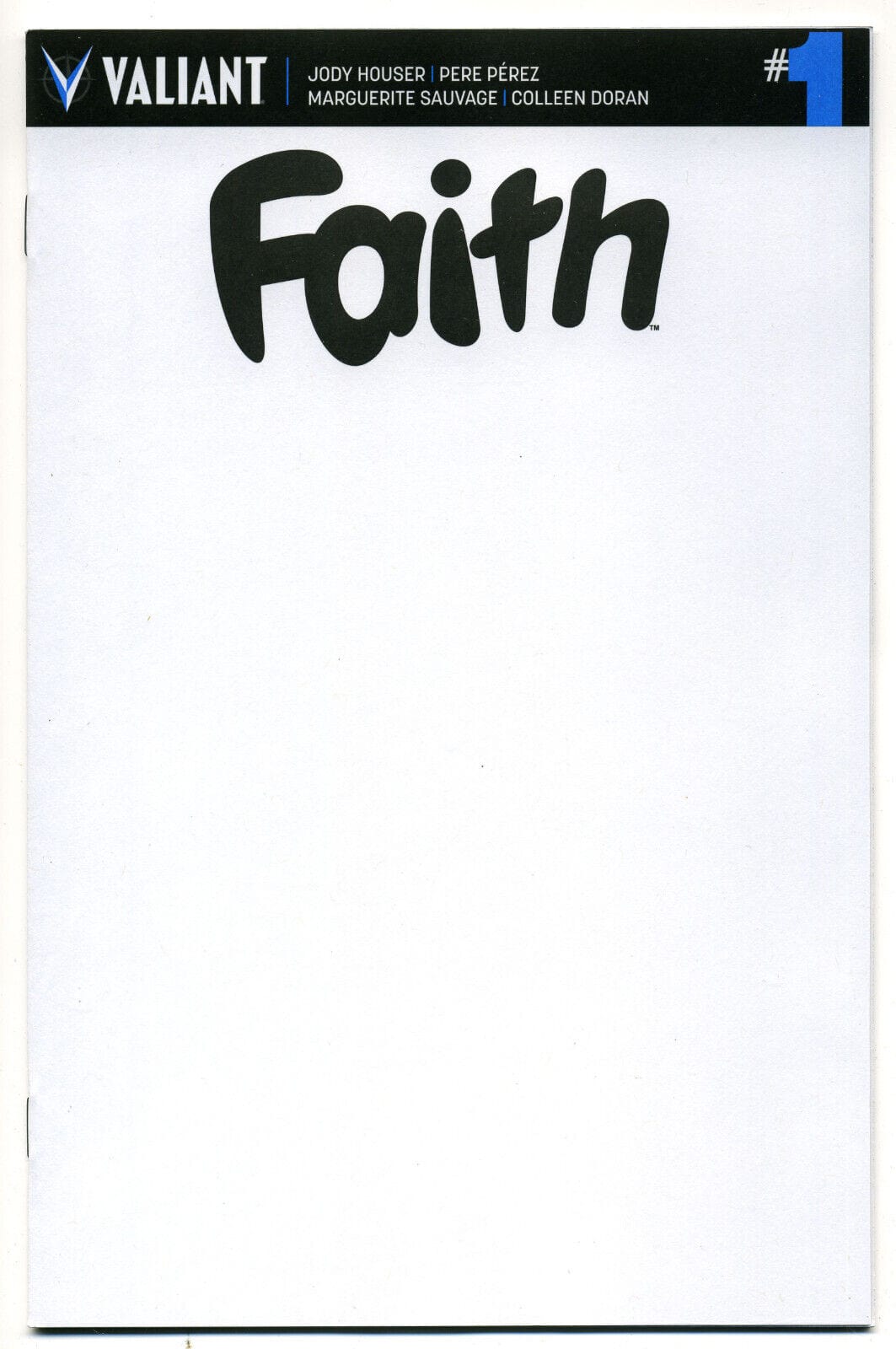 FAITH #1 (OF 4) CVR D BLANK CVR