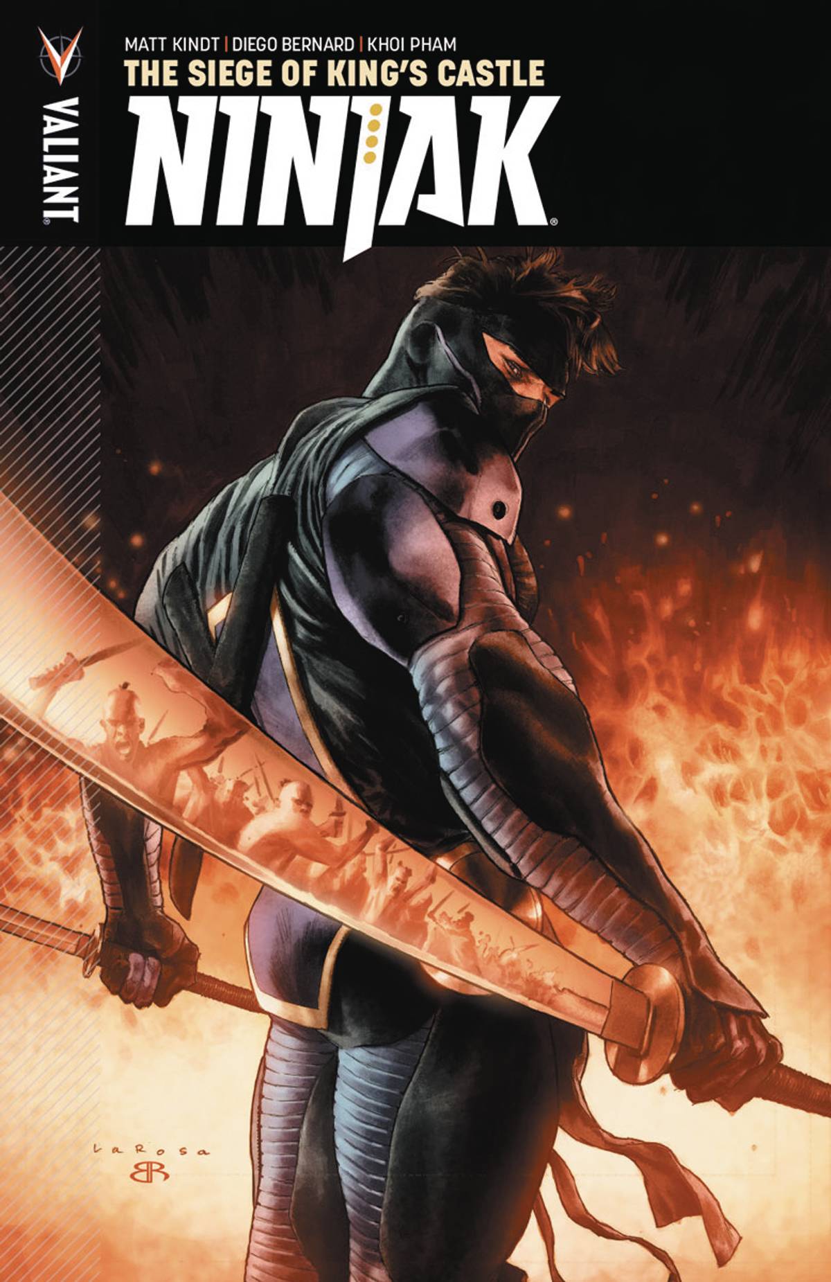 VALIANT ENTERTAINMENT LLC Graphic Novel NINJAK TP VOL 04 SIEGE OF KINGS CASTLE 9781682151617 JUL162085
