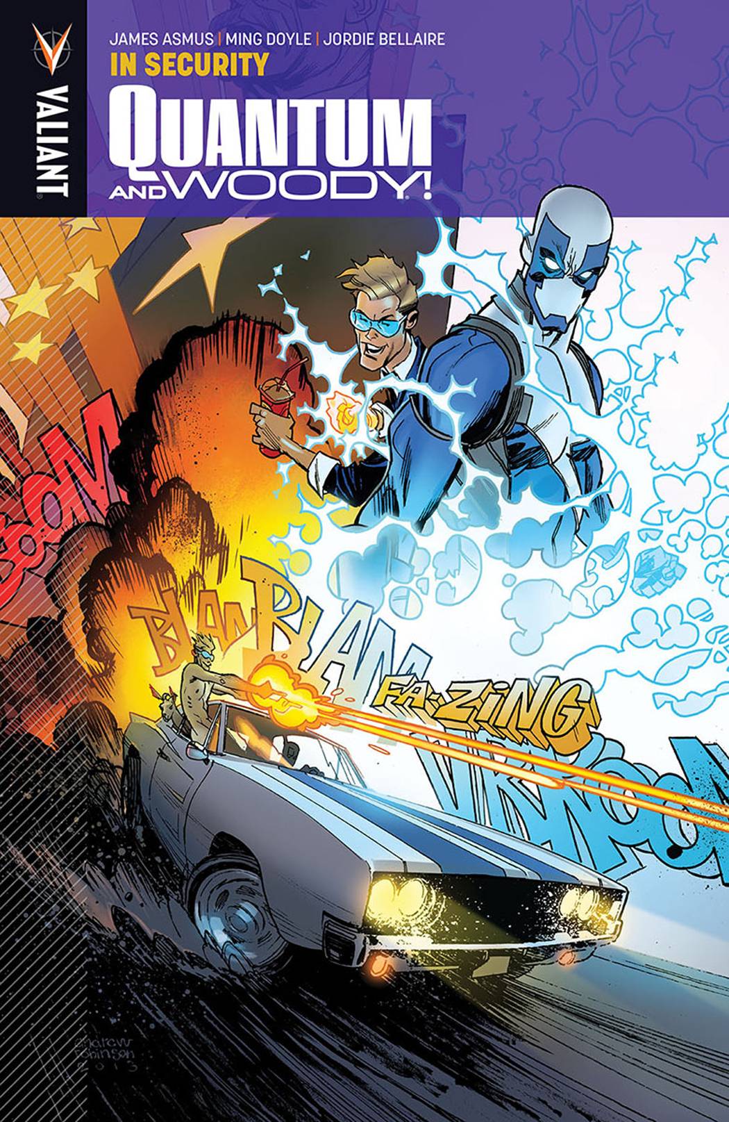 VALIANT ENTERTAINMENT LLC Graphic Novel QUANTUM & WOODY TP VOL 02 IN SECURITY 9781939346230 JAN141365