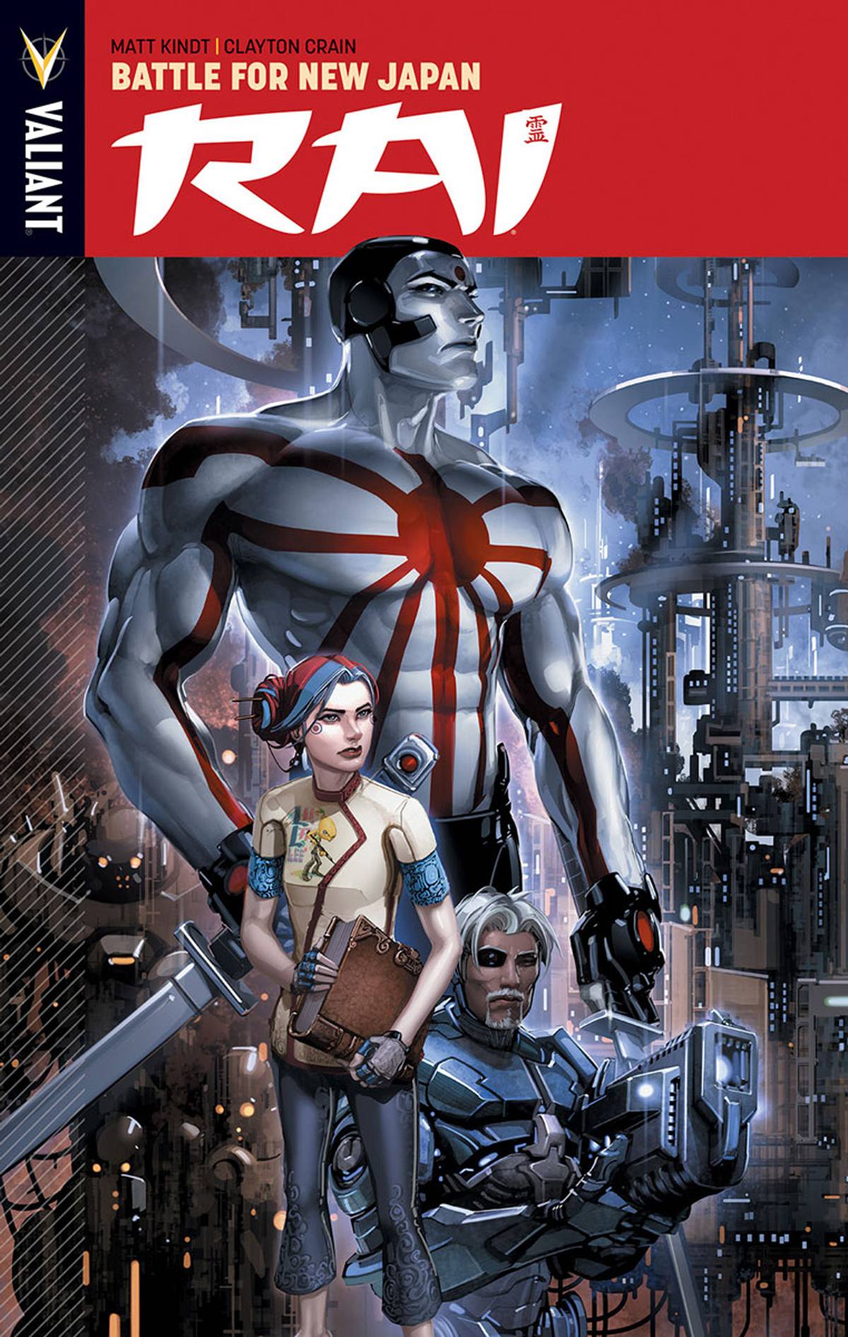 VALIANT ENTERTAINMENT LLC Graphic Novel RAI TP VOL 02 BATTLE FOR NEW JAPAN 9781939346612 APR151786