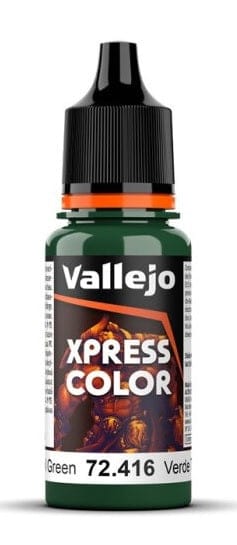 Vallejo Hobby Supplies > Paints Game Color: Xpress Color - Troll Green 18 ml. 8429551724166 VAL 72416