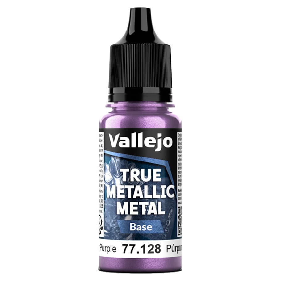 Vallejo Hobby Supplies > Paints True Metallic Metal: Base: Amethyst Purple (18ml) 8429551771283 VJP77128