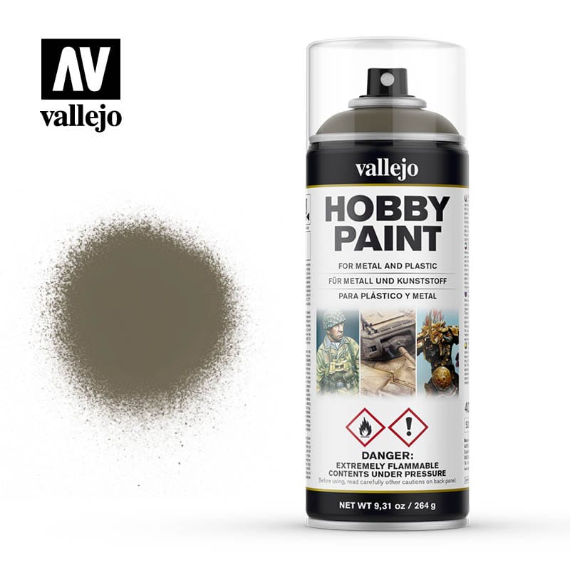 Vallejo Hobby Supplies > Paints Vallejo: Spray Primer - Russian Uniform 8429551280075 VAL 28007