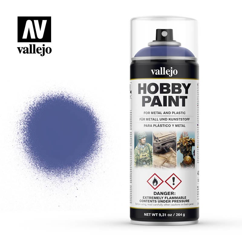 Vallejo Hobby Supplies > Paints Vallejo: Spray Primer - Ultramarine Blue 8429551280174 VAL 28017