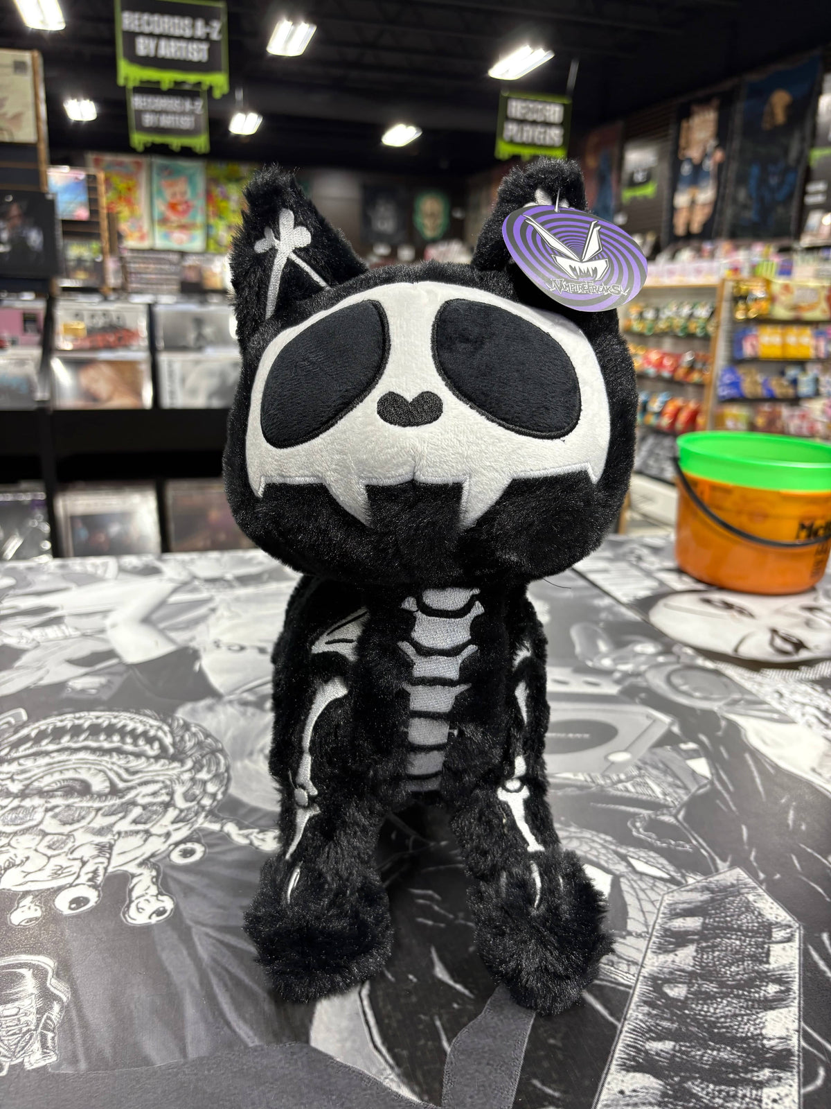 vampirefreaks Toys > Plushies Skelekitty Plush 71538940 VFTY207