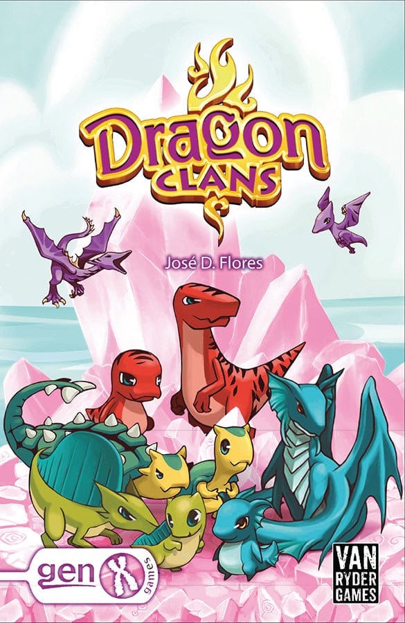Van Ryder Games Board Games > Small Box Games Dragon Clans 850024976436 VRG 014