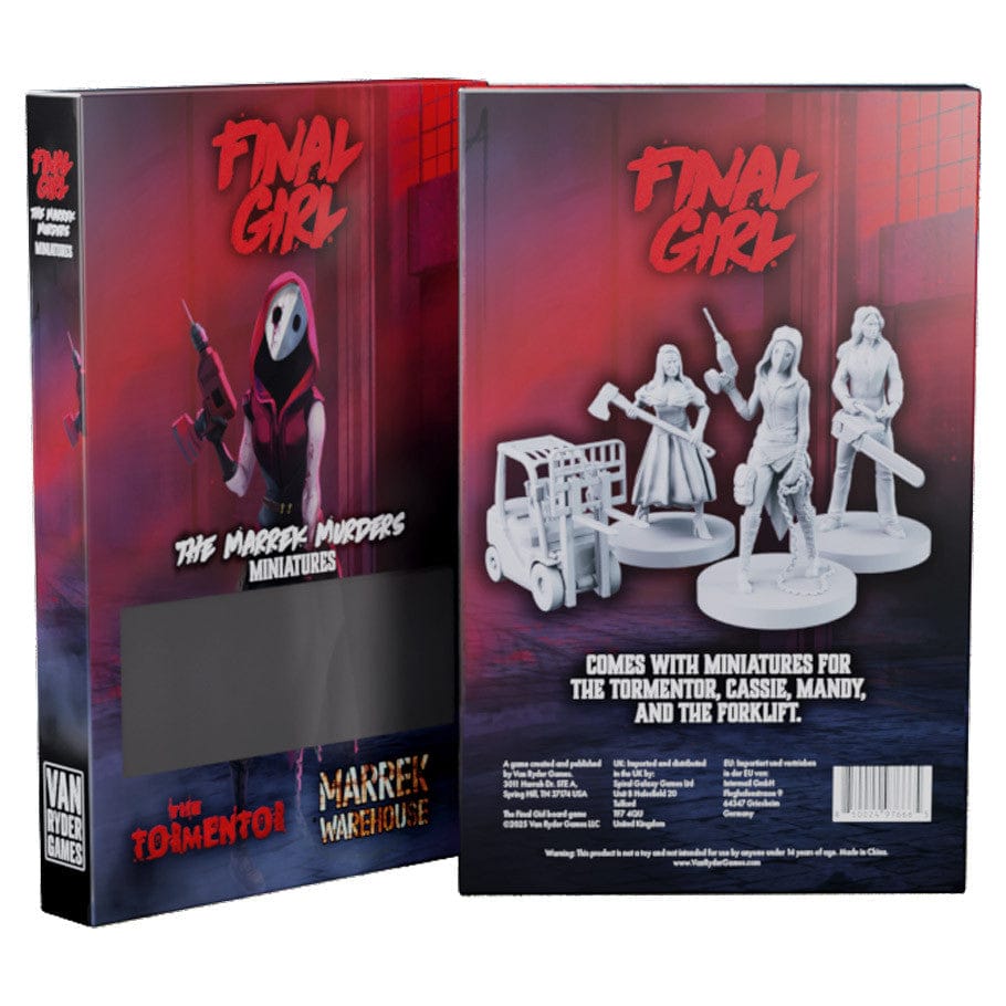 Van Ryder Games Tabletop Games > Miniature Games > Expansions Final Girl: The Marrek Murders Miniatures 850024976665 VRGFG014M