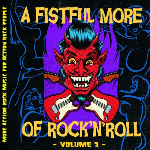 Various Artists Music > Vinyl Records A Fistful More of Rock & Roll Volume 3 - Black Vinyl 087692000136 SCCR9.1