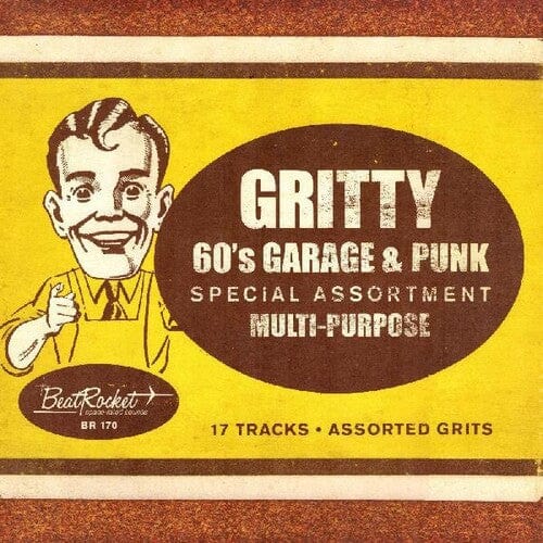 Various Artists Music > Vinyl Records Gritty '60S Garage & Punk / Various - Gritty '60S Garage & Punk (Various Artists) 090771414717 BEKT170.1