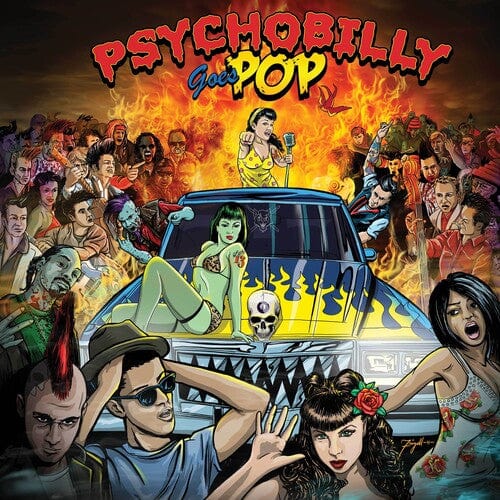 Cleopatra Records INC Music > Vinyl Records Various Artists - Psychobilly Goes Pop (Various Artists) (Colored Vinyl, Purple) 889466523410 CLE5234.1