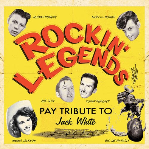 Various Artists Music > Vinyl Records Various Artists - Rockin' Legends Pay Tribute To Jack White (Various Artists) (Colored Vinyl, Limited Edition) 889466548017 CLE5480.1