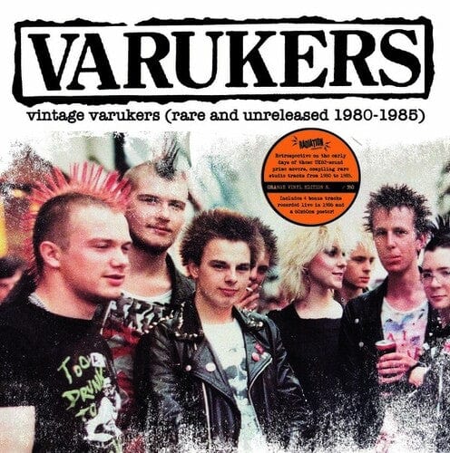 Varukers Music > Vinyl Records Varukers - Vintage Varukers - Orange Vinyl 8055515231847 RTIO120.1