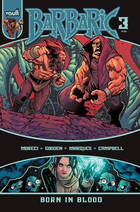 Vault Comics Comic Books BARBARIC BORN IN BLOOD #3 (OF 3) CVR A NATHAN GOODEN (MR) 85005599401000311 0224VL473