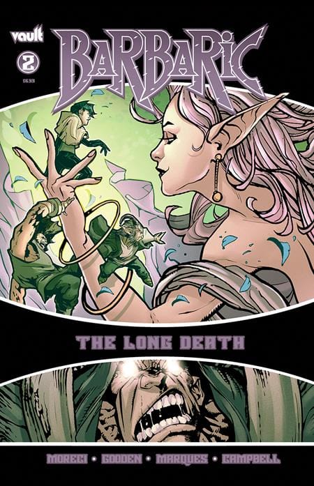 Vault Comics Comic Books BARBARIC THE LONG DEATH #2 (OF 3) CVR A NATHAN GOODEN 85005599419500211 1125VL0967
