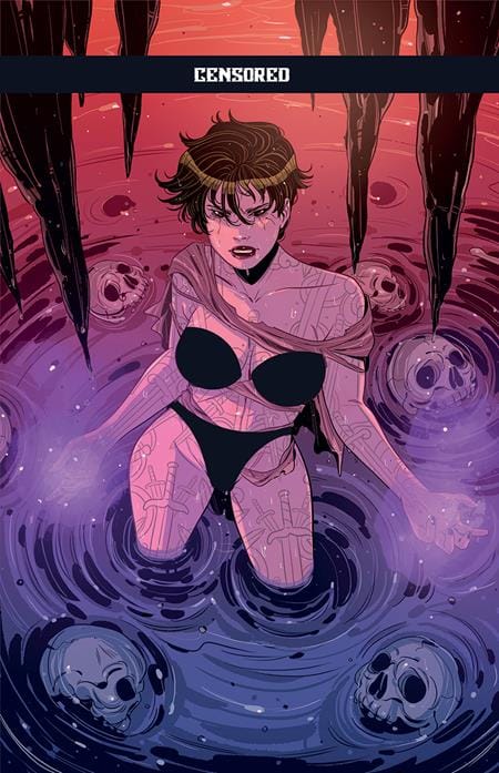 Vault Comics Comic Books BARBARIC THE LONG DEATH #2 (OF 3) CVR F LUANA VECCHIO BLACK BAG VAR 85005599419500261 1125VL0972