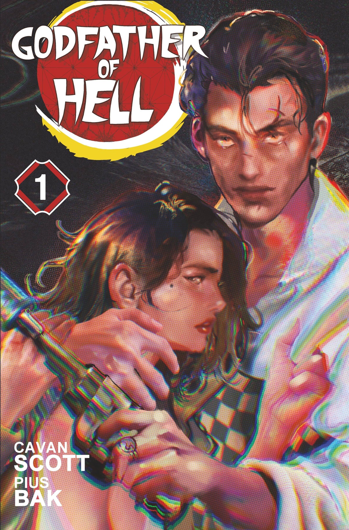 VAULT COMICS Comic Books GODFATHER OF HELL #1 CVR H WU MANGA HOMAGE 85876100698000181