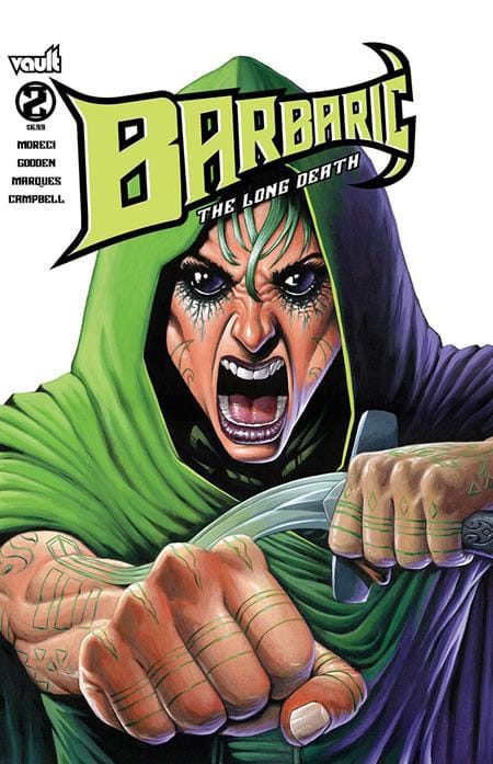 Vault Comics Comic Books > Incentives BARBARIC THE LONG DEATH #2 (OF 3) CVR D INC 1:25 PETE CARROLL VAR 85005599419500241 1125VL0970