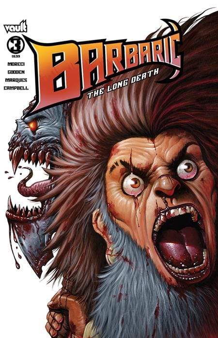 Vault Comics Comic Books > Incentives BARBARIC THE LONG DEATH #3 (OF 3) CVR C INC 1:10 PETE CARROLL VAR 85005599419500331 1225VL1066