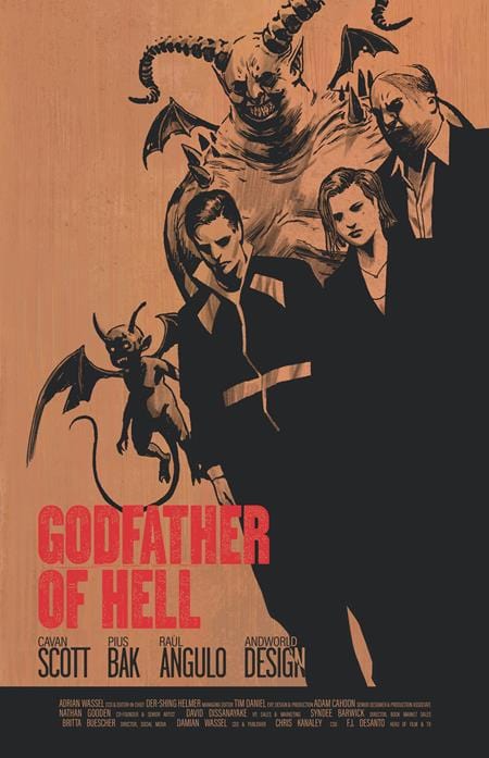 Vault Comics Comic Books > Incentives GODFATHER OF HELL #1 (OF 4) CVR D INC 1:10 TBD VAR 85876100698000141 0824VL675