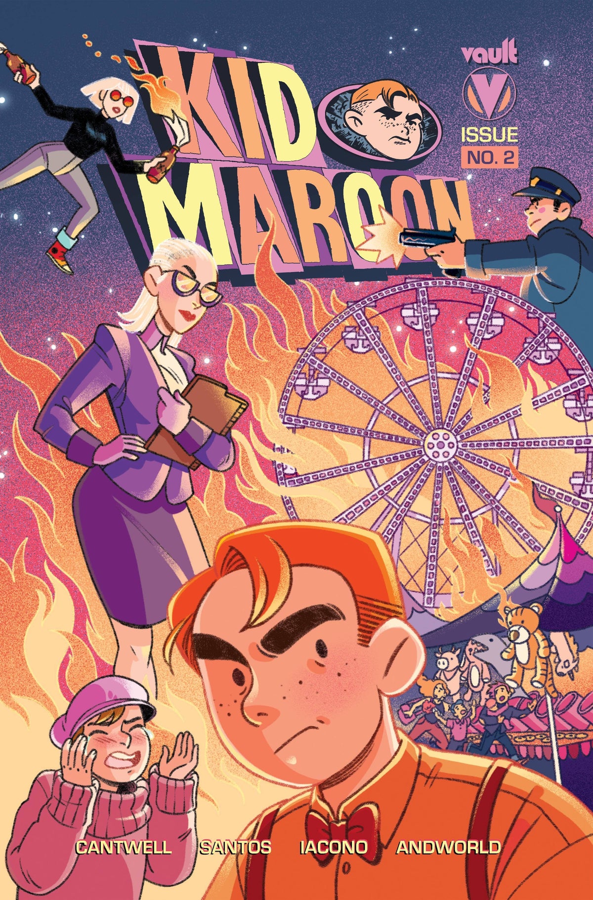 Vault Comics Comic Books > Incentives KID MAROON #2 (OF 4) CVR C INC 1:10 TBD VAR 85005599405800231 1024VL625
