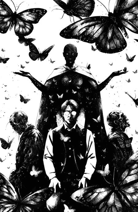 Vault Comics Comic Books > Incentives NECTAR #4 CVR E INC 1:30 MAAN HOUSE FULL ART B&W VAR 85005599424900451 0426VL1183