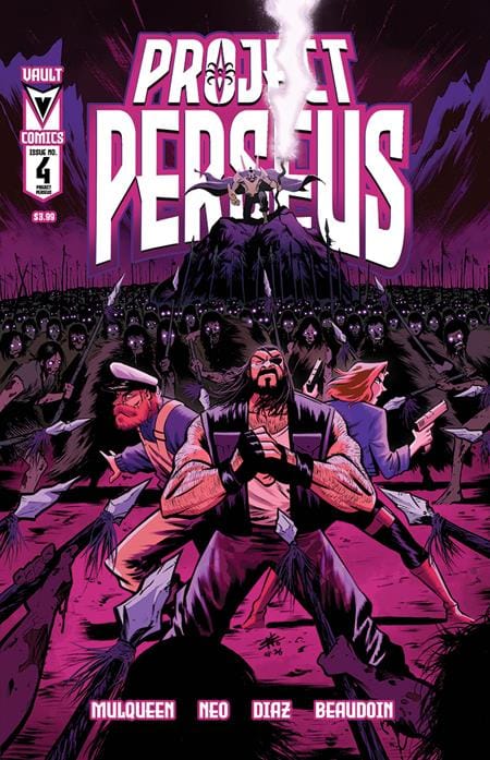 Vault Comics Comic Books PROJECT PERSEUS #4 CVR A EDISON NEO (Release Date: 12/30/2026) 85005599439304011 1026VL1276