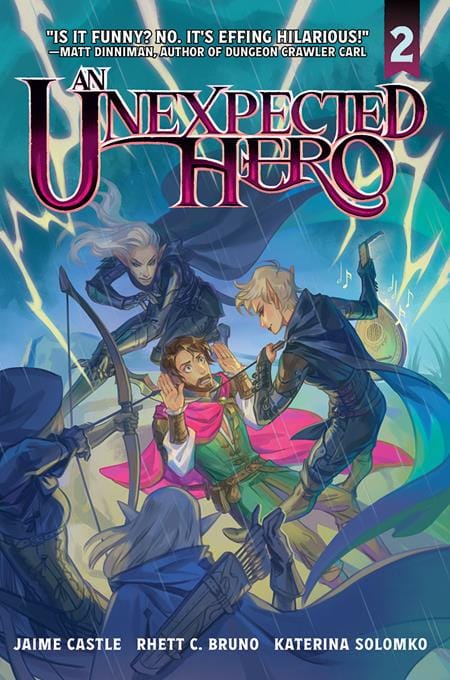 Vault Comics Graphic Novel UNEXPECTED HERO LIGHT NOVEL VOL 02 9781638494300 0226VL1117