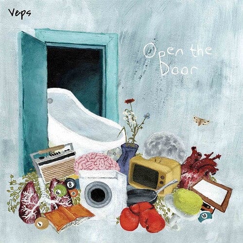 Veps Music > Vinyl Records Veps - Open the Door - Turquoise Vinyl 827175027010 KANR270.1