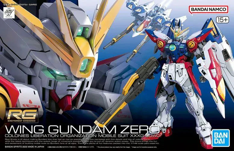video game advantage Model Kits > Gundams > Real Grade Gundam - RG 1/144 #43 XXXG-00W0 Wing Gundam ZERO "Gundam Wing" 4573102692153 GD-2809259