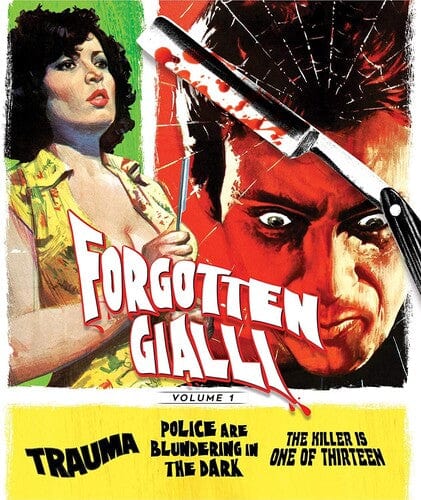 Vinegar Syndrome Movies > Blu-Ray BR: Forgotten Gialli Volume 1 814456023120