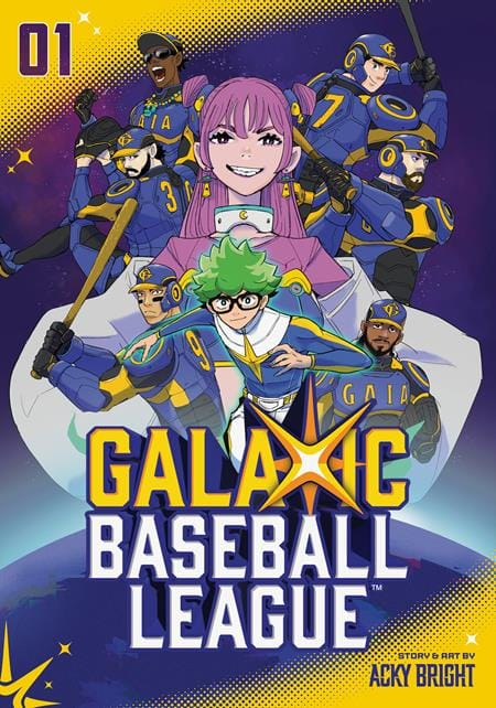 Viz Media Graphic Novel GALAXIC BASEBALL LEAGUE TP VOL 01 (Release Date: 10/14/2026) 9781974772582 0826VM1396