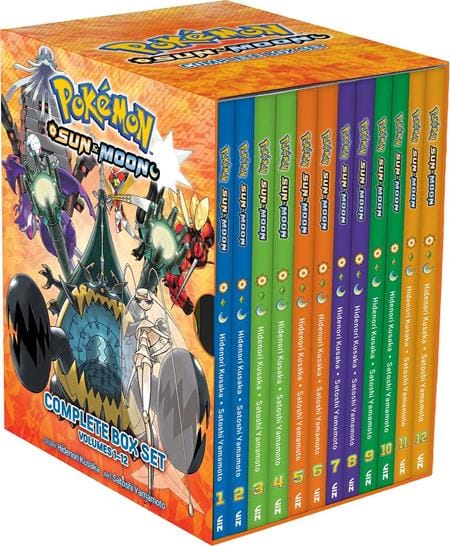 Viz Media Graphic Novel POKEMON SUN & MOON COMPLETE BOX SET (Release Date: 09/30/2026) 9781974768967 0726VM1410